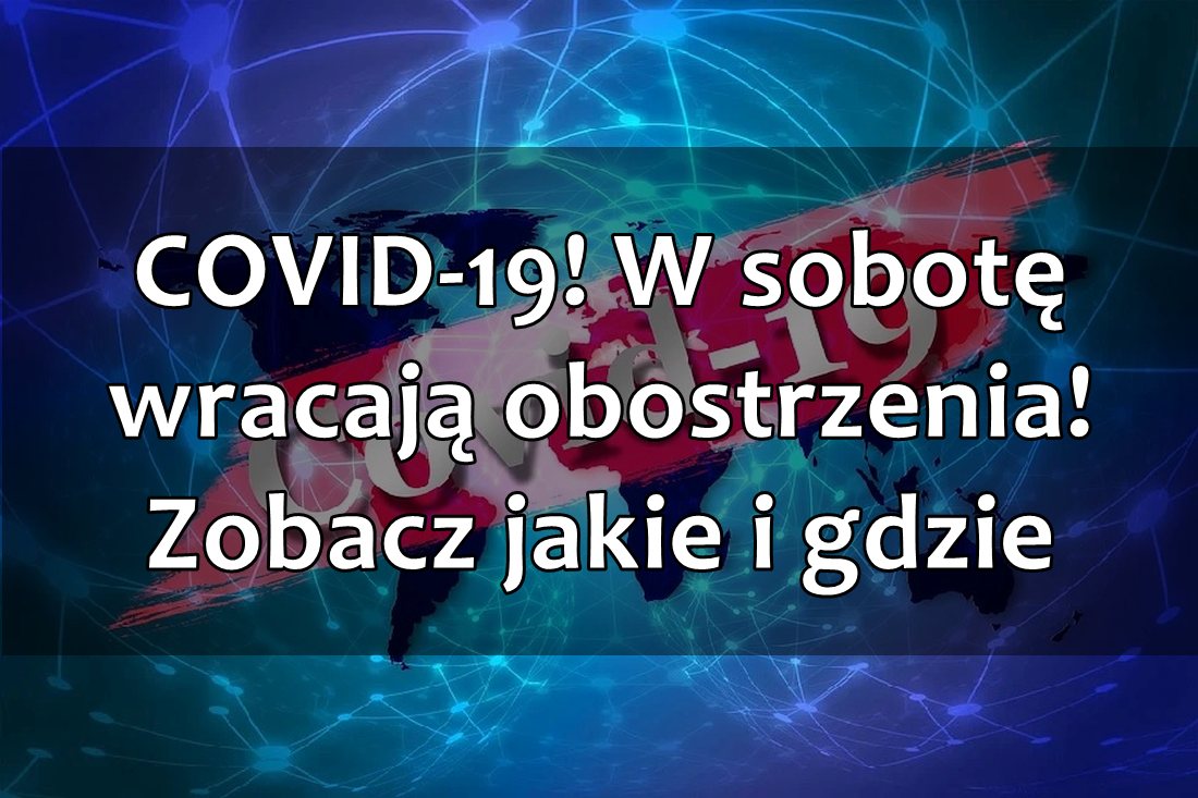 Wracają obostrzenia Covid