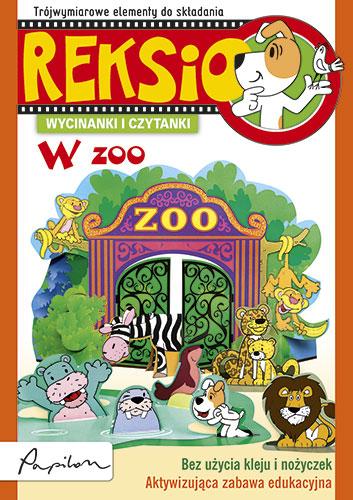 Wycinanki i czytanki. Reksio. W zoo