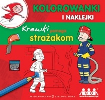 Krewki pomaga strażakom