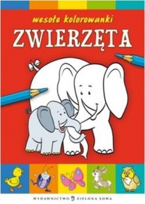 Zwierzęta - Wesołe kolorowanki