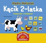 Mądry Maluszek. Kącik 2-latka. Książeczka z nalepkami