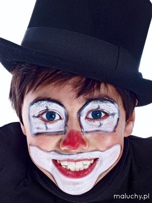Malowanie Twarzy Wzory I Pomysły Clown Zdjęcia Galeria