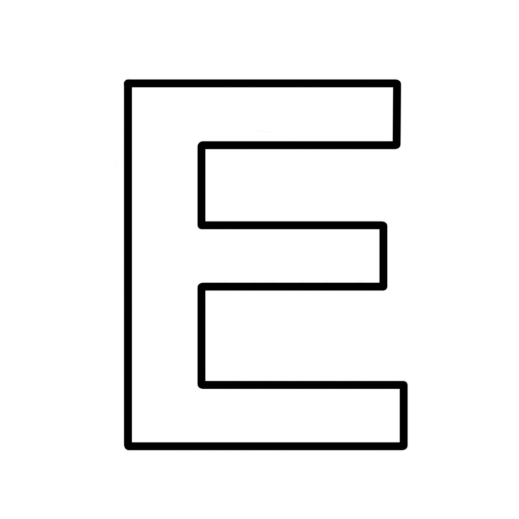Litera E