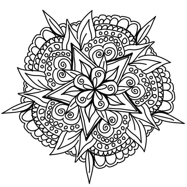 Mandala - malowanka antystresowa