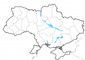 Mapa Ukrainy