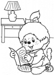 Monchhichi w pokoju