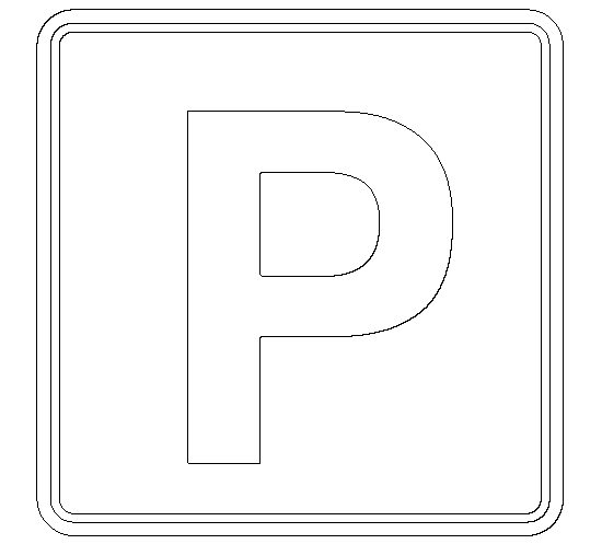 Parking - znak drogowy