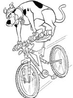 Scooby na rowerze