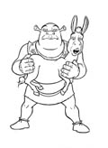 Shrek i osioł
