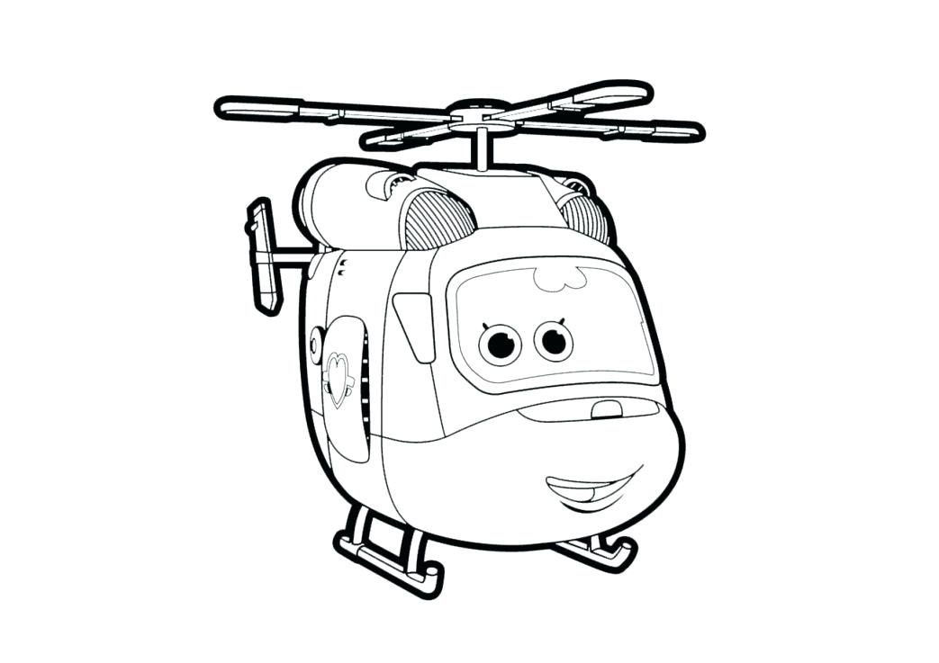 Super Wings helikopter Batman Robin