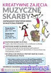 Kreatywne Zajęcia dla dzieci - Muzyczne Skarby - Warszawa - zajęcia dla dzieci