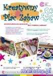 KREATYWNY PLAC ZABAW
warsztaty plastyczno-sensoryczne dla 2-3-latków z rodzicami
 - Warszawa - zajęcia dla dzieci