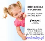 DZIEŃ DZIECKA W POMPONIE! - Warszawa - zajęcia dla dzieci