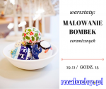 Malowanie bombek - Warszawa - zajęcia dla dzieci