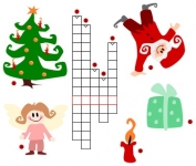 krzyżówka Boże Narodzenie - Christmas